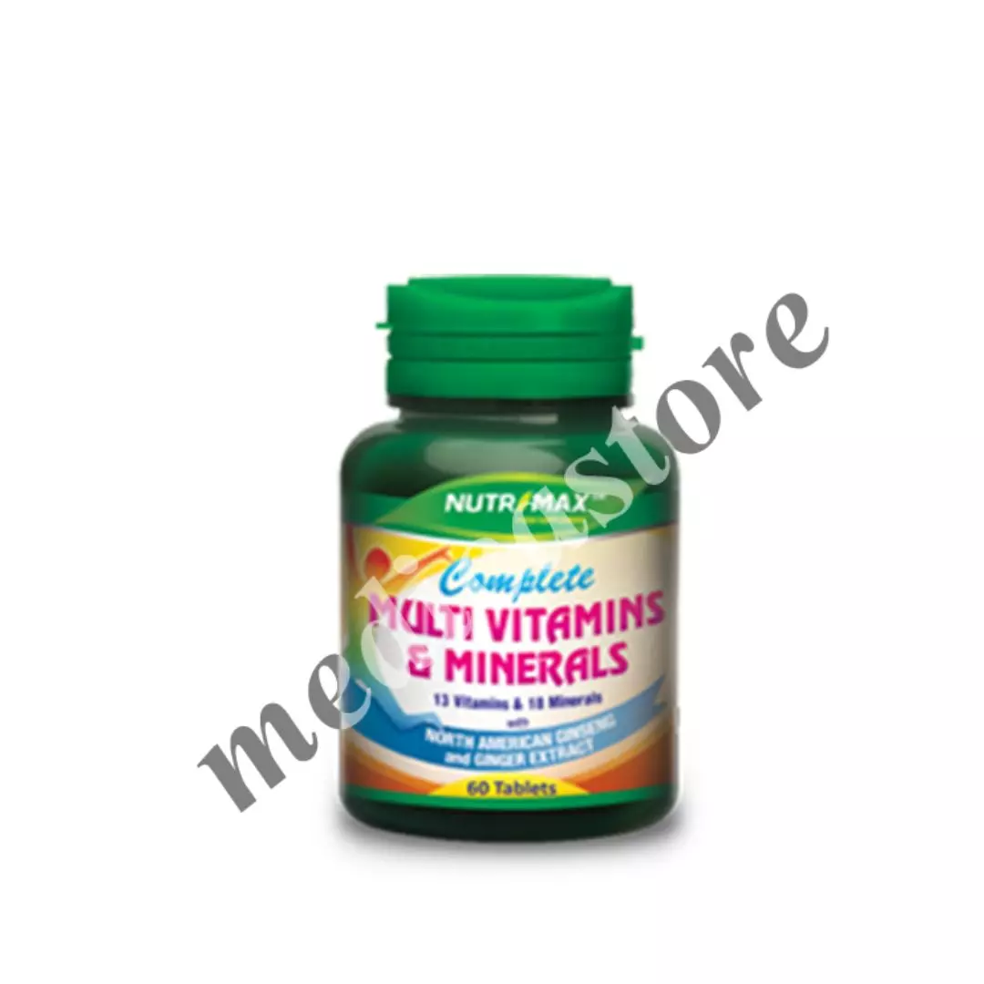 NUTRIMAX COMPLETE MULTIVIT + GINSENG & GINGER-NEW 60's