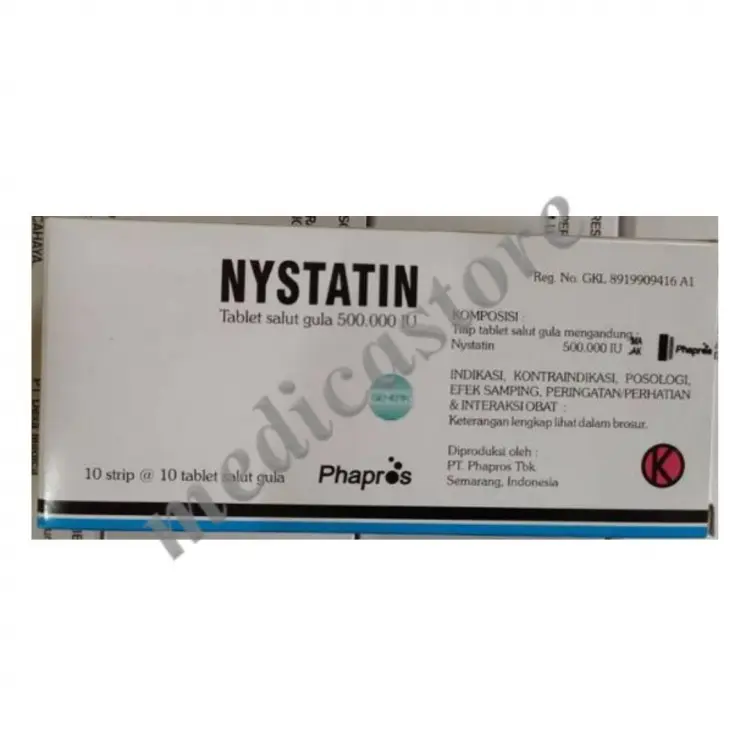 Nystatin 500000 IU Tablet Salut Gula