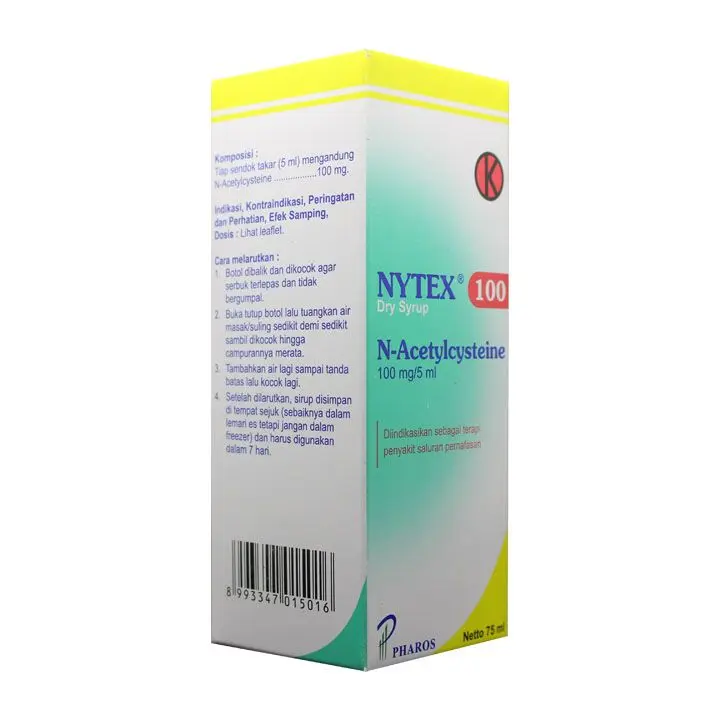 Nytex 100 mg Dry Sirup 75 ml