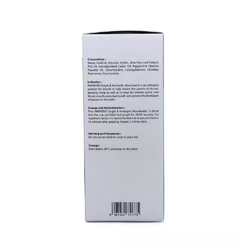 INNADINE GARGLE & ANTISEPTIC MOUTHWASH 100ML
