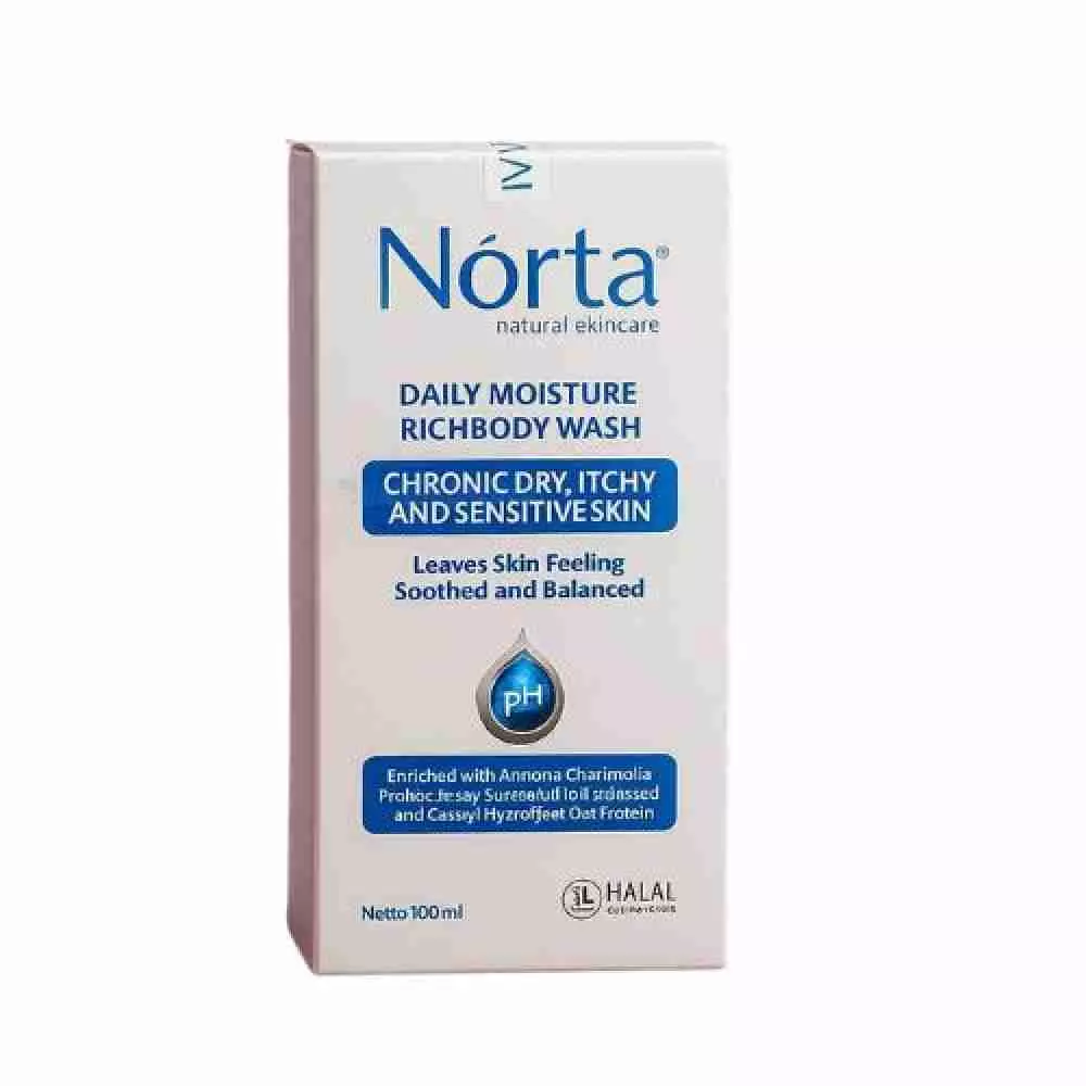 Norta Daily Moist Rich Body Wash 100ml