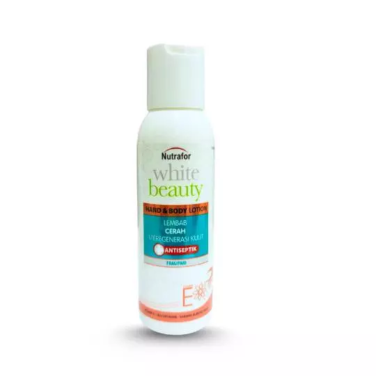 NUTRAFOR WHITE BEAUTY HAND BODY LOTION FRAGIPANI 90 ML