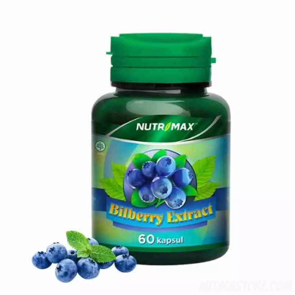 NUTRIMAX BILBERRY EXTRACT 60'S
