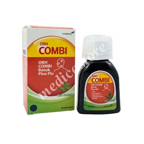OBH Combi Plus Batuk Flu Sirup Menthol 60 ml