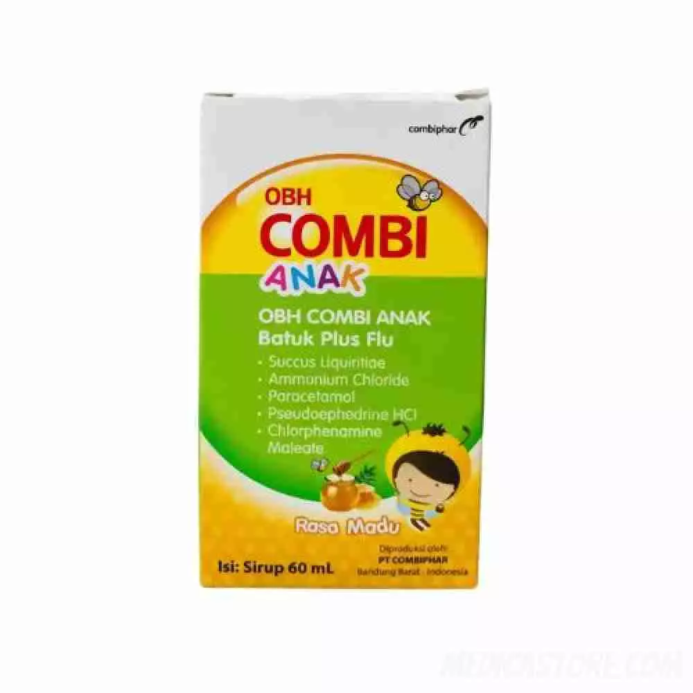 OBH Combi Anak Batuk Plus Flu Sirup Jeruk 60 ml