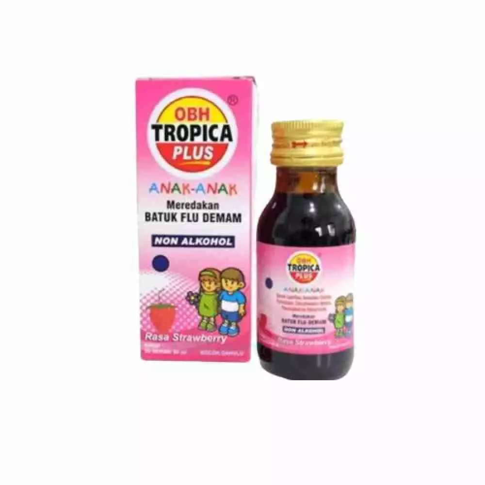 Obh Tropica Plus Sirup Strawberry 60 ml
