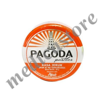 PAGODA PASTILLES JERUK 10 GR