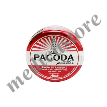PAGODA PASTILLES STRAWBERRY 10 GR
