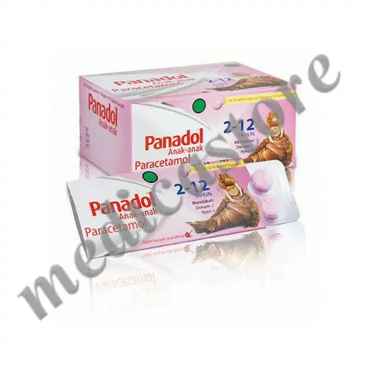 Panadol Anak-Anak 120 mg Tablet Kunyah