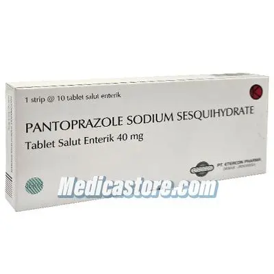 Pantoprazole Sodium Sesquihydrate 40 mg Tablet Salut Enterik