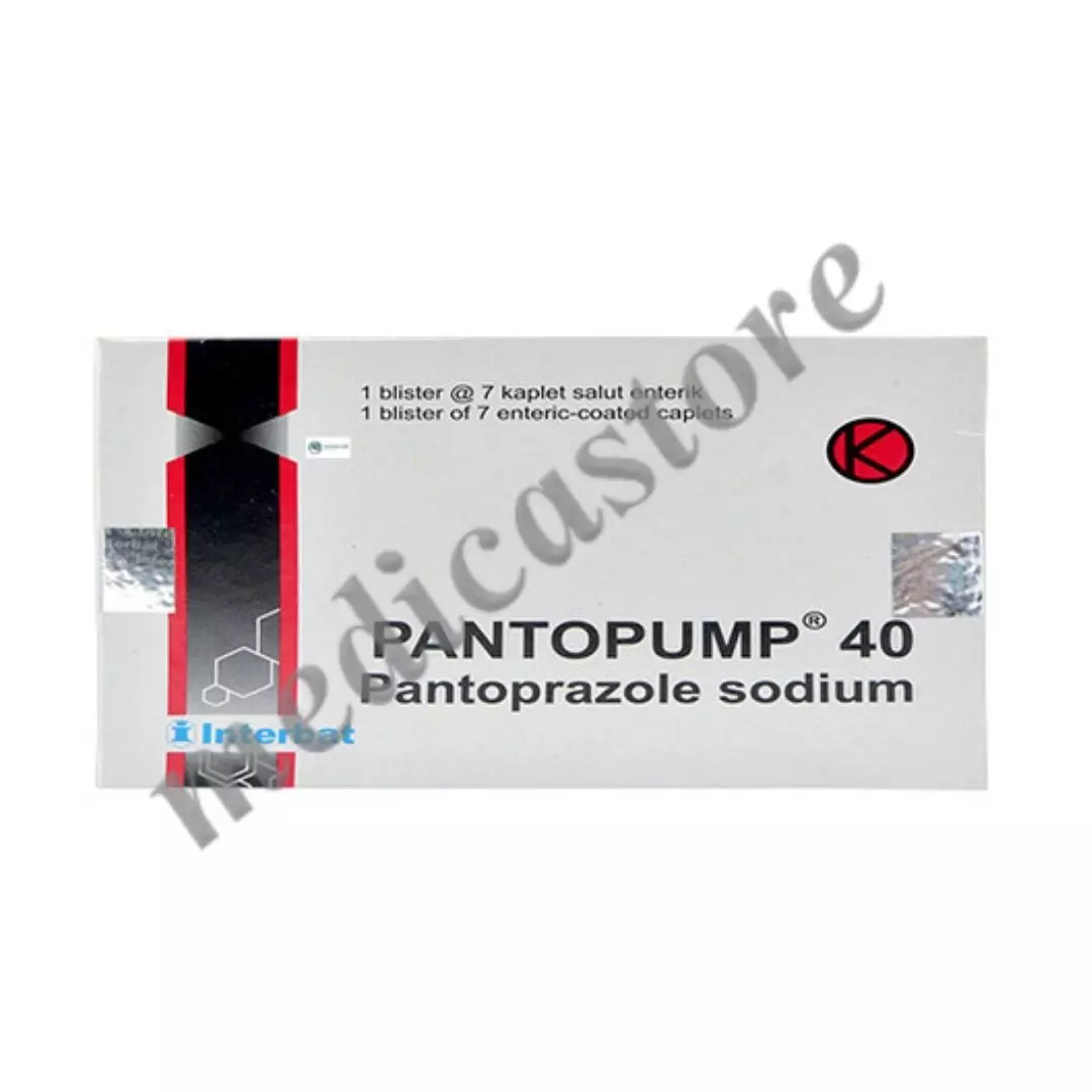 Pantopump 40 mg Kaplet Salut Enterik