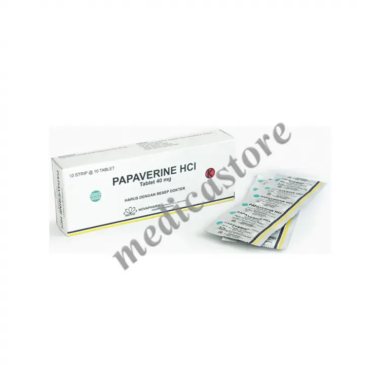 Papaverine 40 mg Tablet