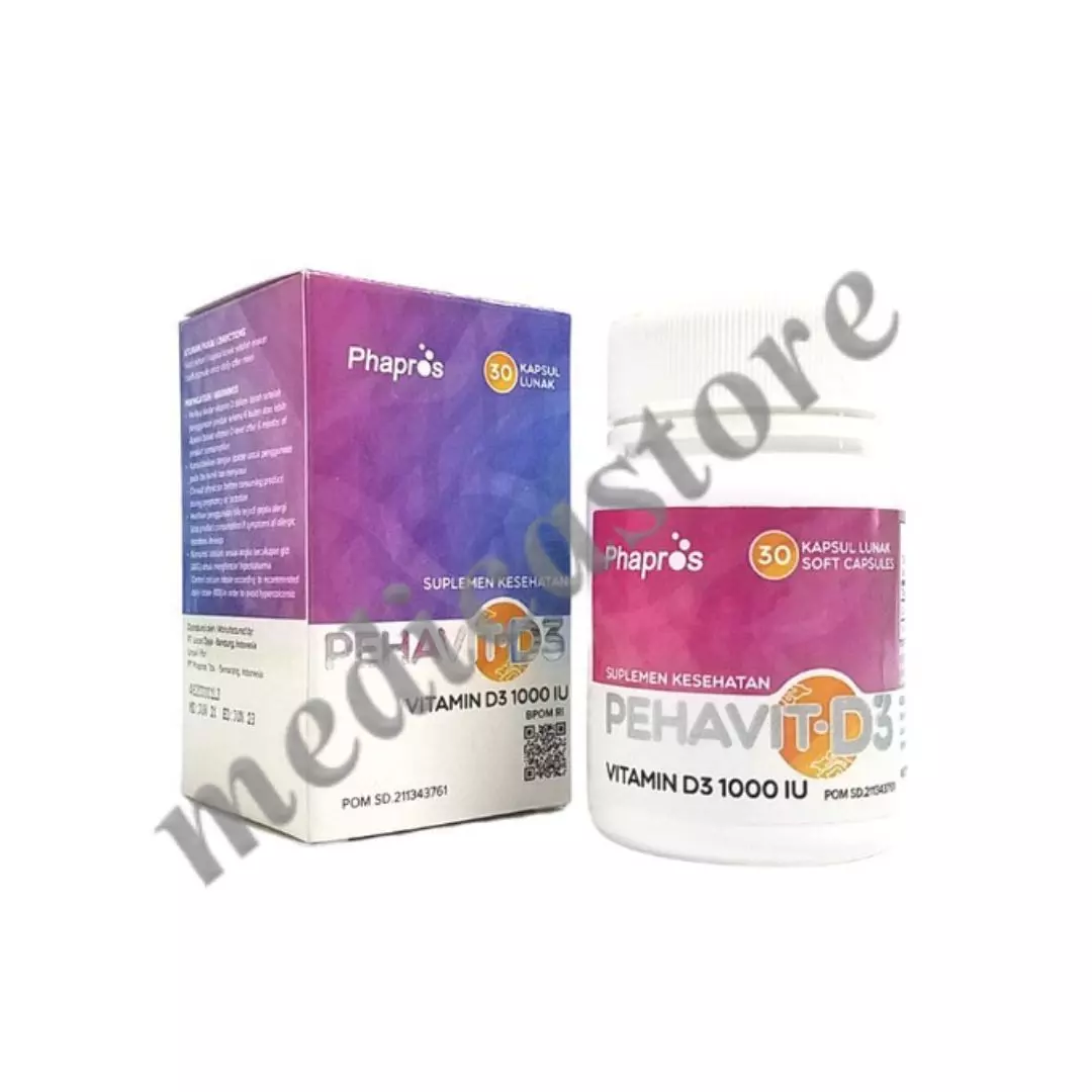 Pehavita–D3 1000 IU Kapsul