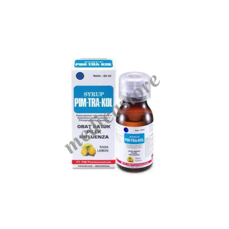Pimtrakol Sirup Rasa Lemon 60 ml