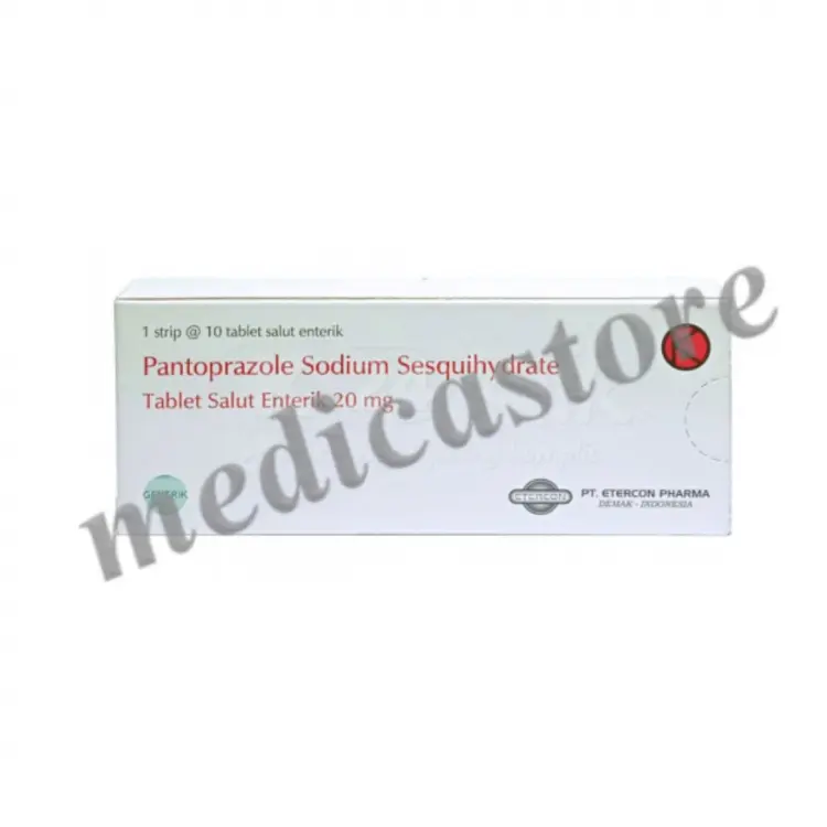 Prazopump 20 mg Tablet Salut Enterik
