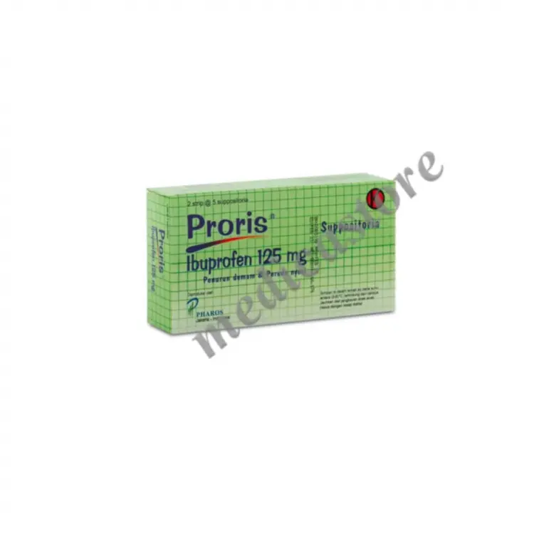 Proris 125 mg Suppositoria