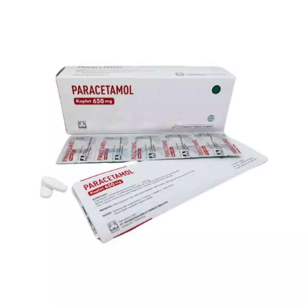 Paracetamol 650 mg Kaplet  