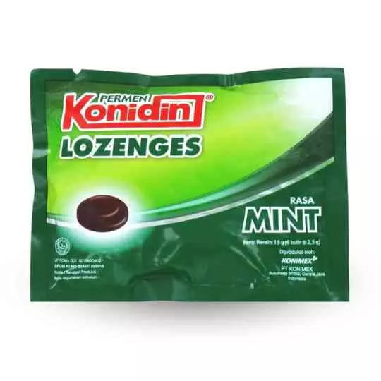 KONIDIN MINT LOZENGES 6 TABLET