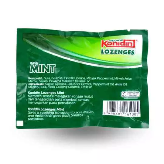 KONIDIN MINT LOZENGES 6 TABLET