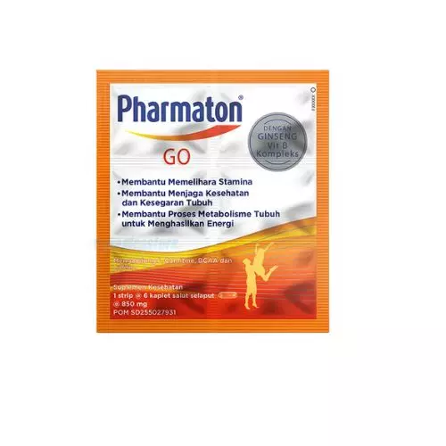 Pharmaton Go Kaplet 10 Strip @ 6 S