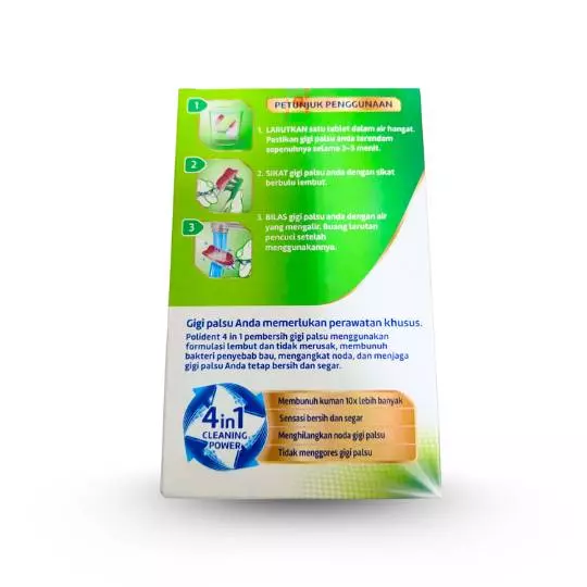 POLIDENT DAILY CLEANSER TABLET