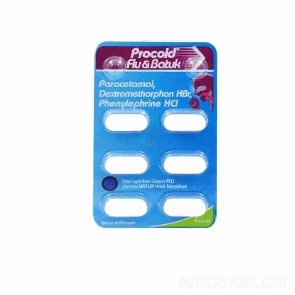 Procold Flu dan Batuk Kaplet