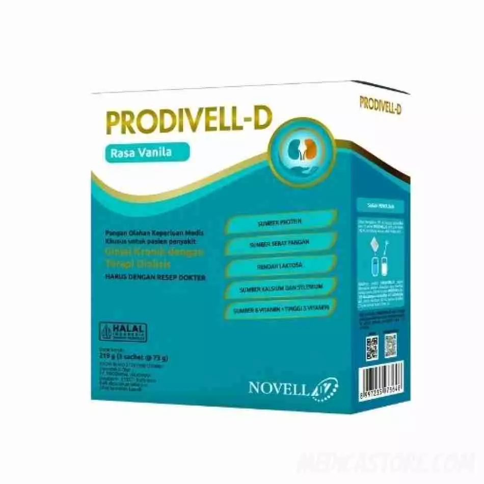 Prodivell-D Vanilla Sachet 73 gr
