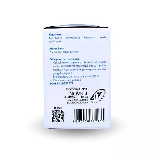 Pure Kids Eye Care Suplement Tablet Kunyah