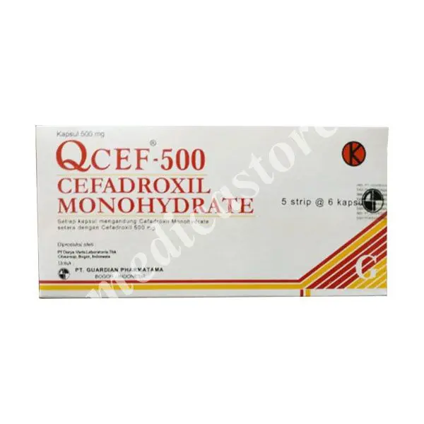 Q Cef 500 mg Tablet