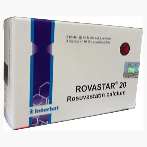 Rovastar 20 mg Tablet