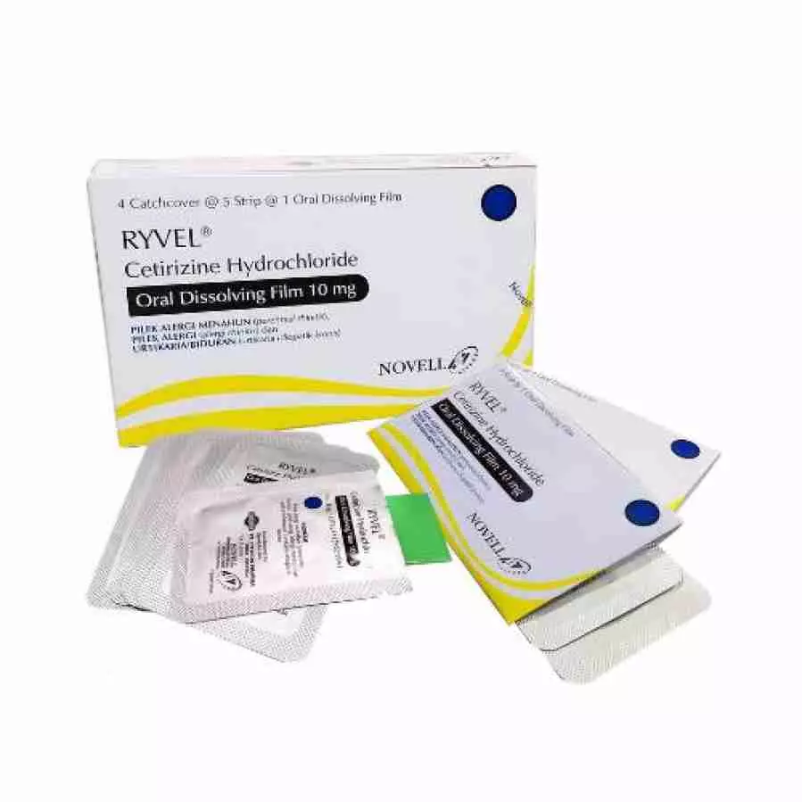 Ryvel Oral Dissolving Film 10 mg 20's