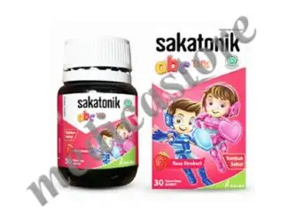 SAKATONIK ABC STRAWBERRY ISI 30 TABLET 