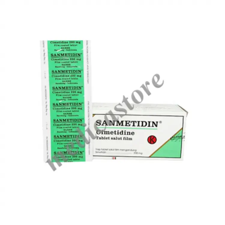 SANMETIDIN TABLET SALUT SELAPUT 200 MG 