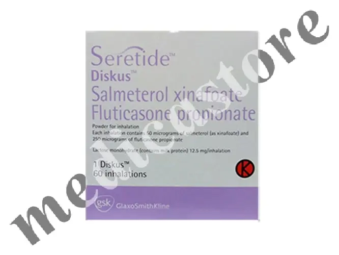 Seretide Diskus 50/250 mcg Inhaler 60 Dosis