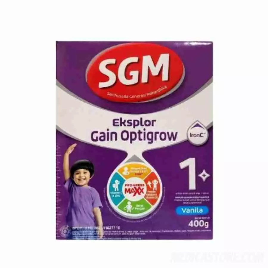 SGM Eksplor Gain Optigrow Vanilla 400 gr