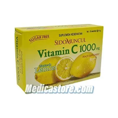 SIDO MUNCUL C 1000 MG 6 SACHET