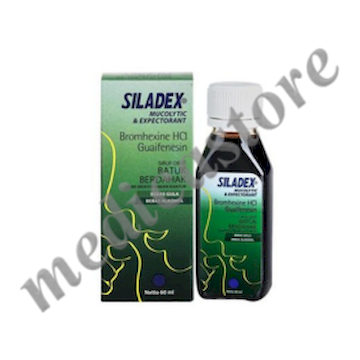 Siladex Mucolytic Dan Expectorant Sirup 60 ml