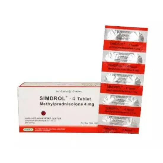 Simdrol 4mMg Tablet Salut Selaput