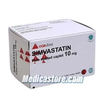 Simvastatin 10 mg Tablet Salut Selaput