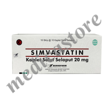 Simvastatin 20 mg Kaplet
