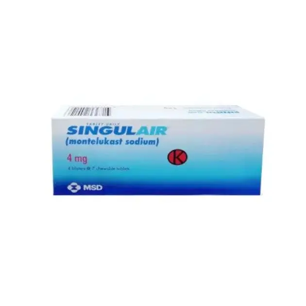 Singulair 4 mg Tablet Kunyah