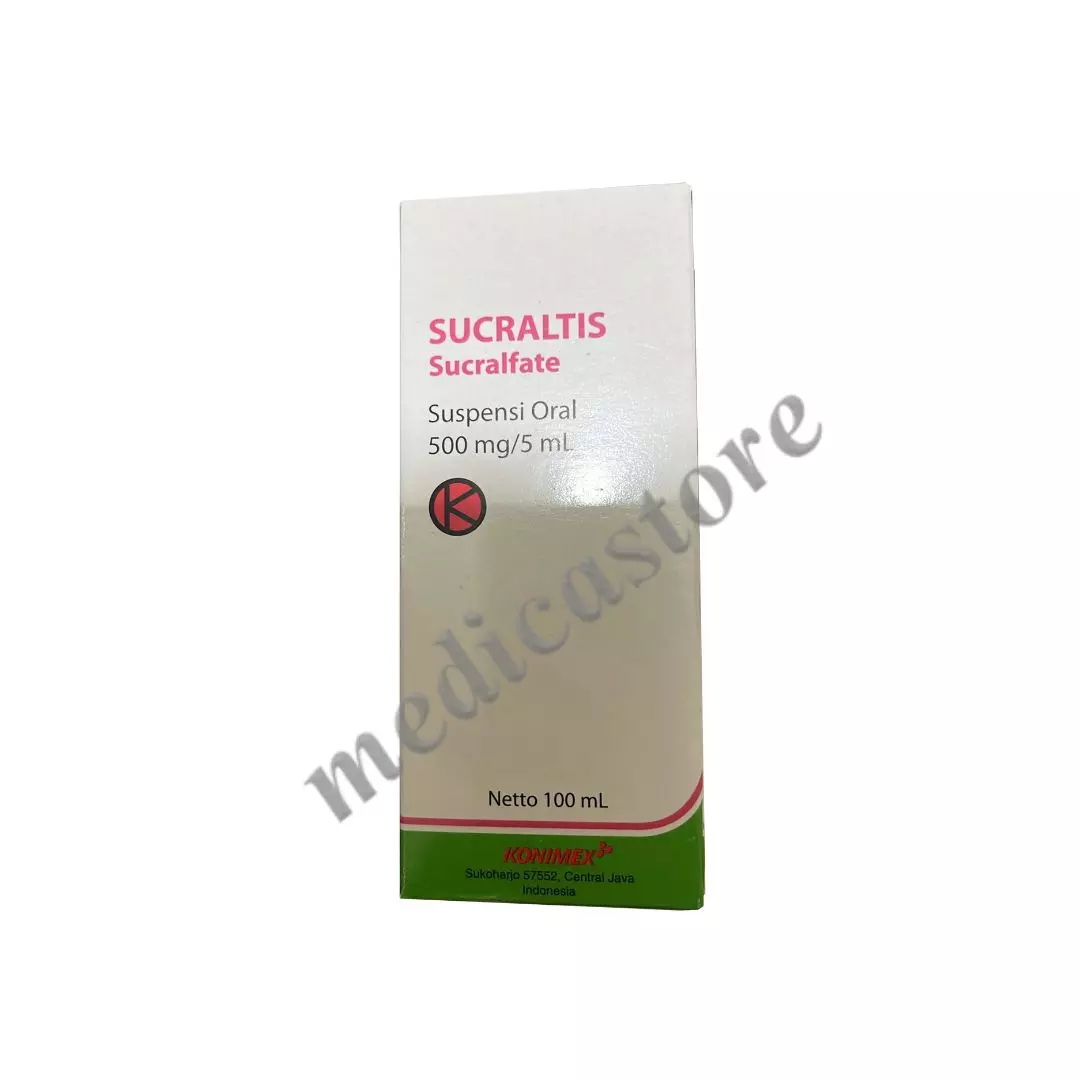 Sucraltis 500 mg/5 ml Suspensi Oral 100 ml