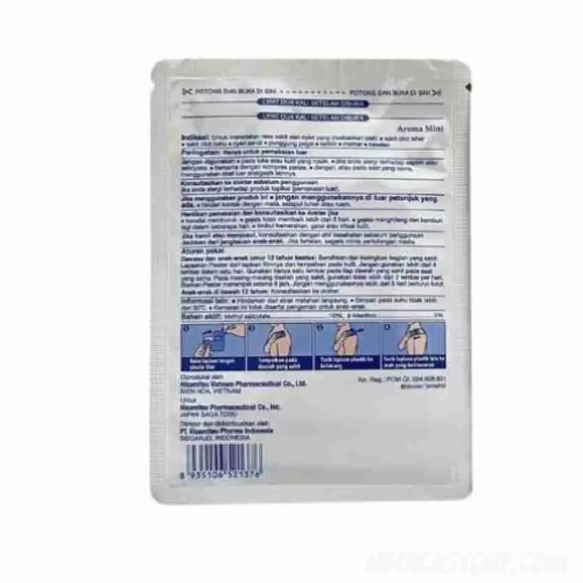 Salonpas Pain Relief Patch 3'S