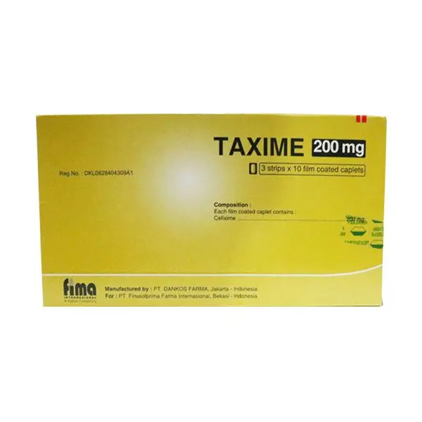 Taxime 200 mg Kaplet