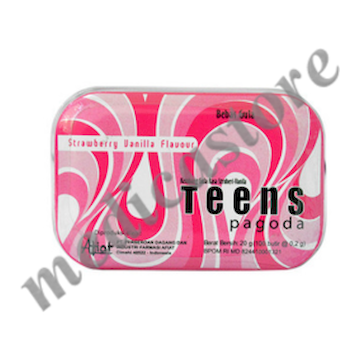 TEENS PAGODA STRAWBERRY-VANILLA 20 G