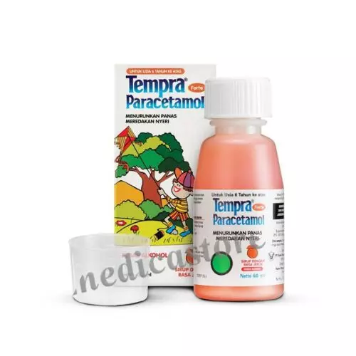 Tempra Forte Sirup Rasa Jeruk 60 ml 