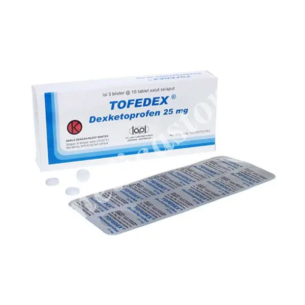 Tofedex 25 mg Tablet Salut Selaput