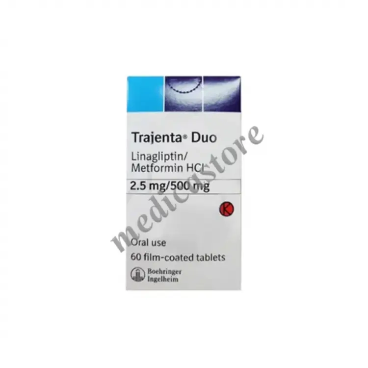 Trajenta Duo 2.5 mg/500 mg Tablet Salut Selaput