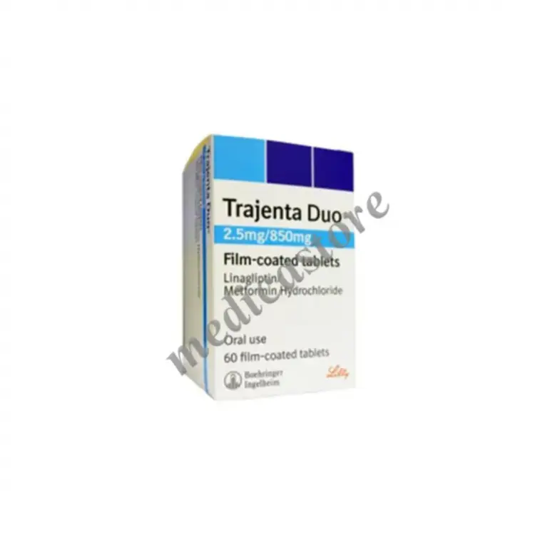 Trajenta Duo 2.5 mg/850 mg Tablet Salut Selaput