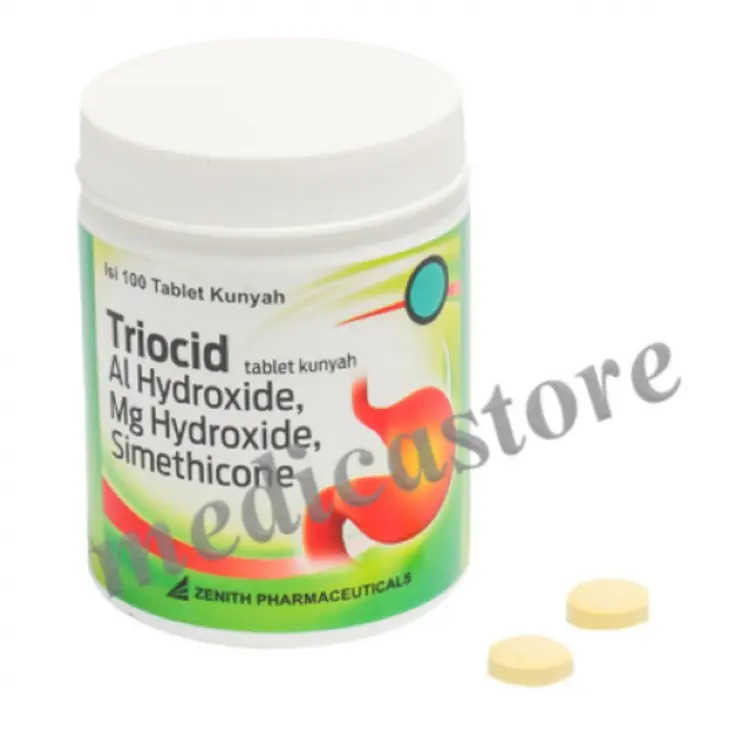 Triocid 200 mg Tablet Kunyah